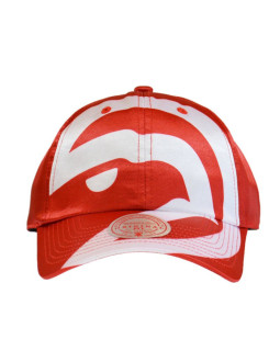 Czapka z daszkiem mitchell & ness nba atlanta hawks strapback - hlux1095-ahayypppred1 2