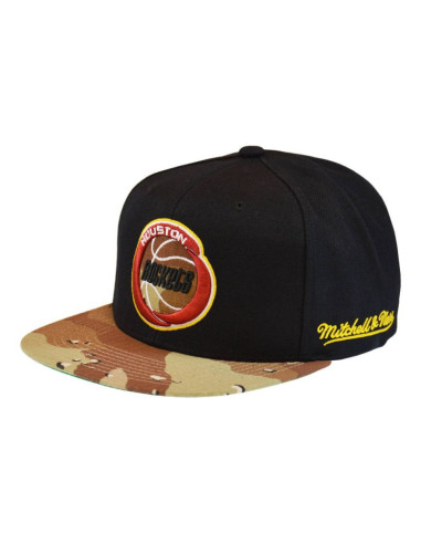 Czapka z daszkiem mitchell & ness nba hwc houston rockets choco camo - hhss1101-hroyypppblck