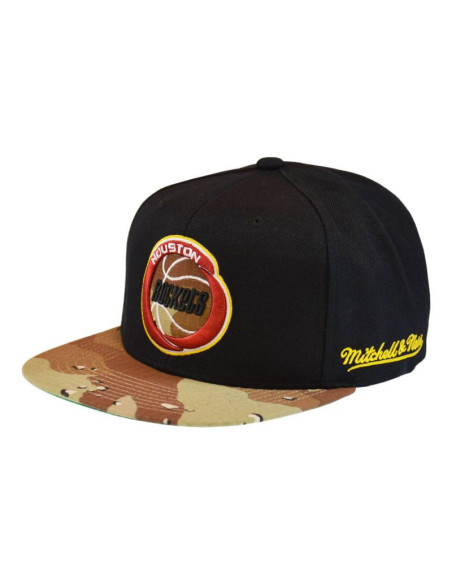 Czapka z daszkiem mitchell & ness nba hwc houston rockets choco camo - hhss1101-hroyypppblck