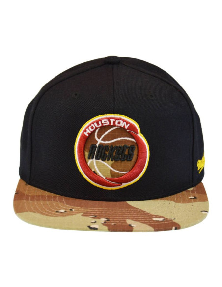 Czapka z daszkiem mitchell & ness nba hwc houston rockets choco camo - hhss1101-hroyypppblck