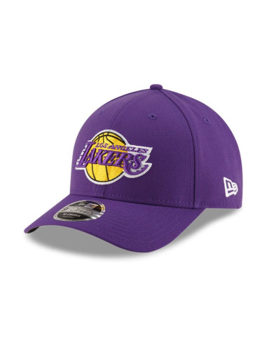 Czapka z daszkiem new era 9forty los angeles lakers nba team m-crown purple snapback - 60755462