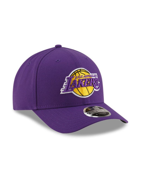 Czapka z daszkiem new era 9forty los angeles lakers nba team m-crown purple snapback - 60755462