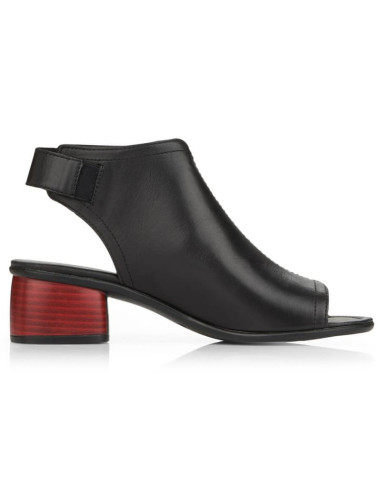 Skórzane komfortowe sandały remonte w