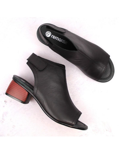 Skórzane komfortowe sandały remonte w