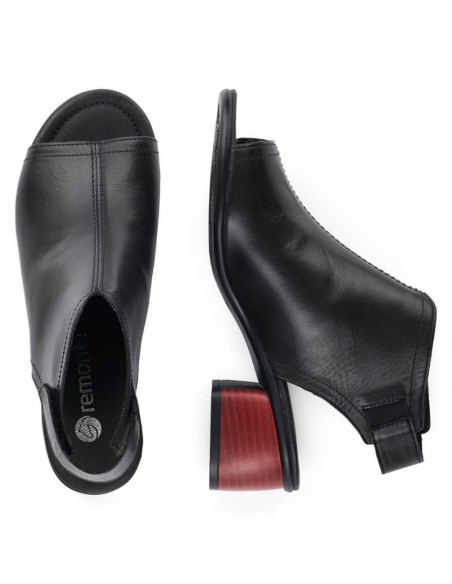 Skórzane komfortowe sandały remonte w