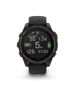 Zegarek garmin fenix 8 solar sapphire titanium carbon grey 2