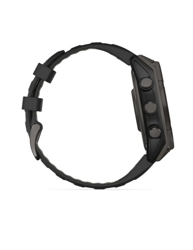 Zegarek garmin fenix 8 solar sapphire titanium carbon grey