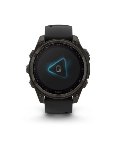 Zegarek garmin fenix 8 solar sapphire titanium carbon grey
