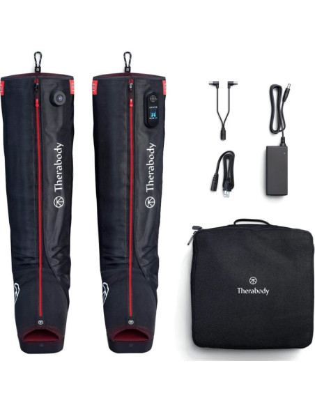 Buty kompresyjne therabody jetboots pro plus m - urządzenie do masażu limfatycznego