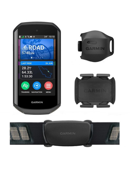Nawigacja rowerowa garmin edge 1050 - pakiet z czujnikami