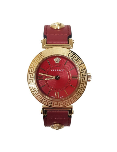 Zegarek damski versace tribute czerwono złoty - vevg00620