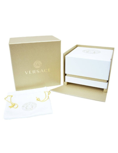 Zegarek damski versace tribute czerwono złoty - vevg00620