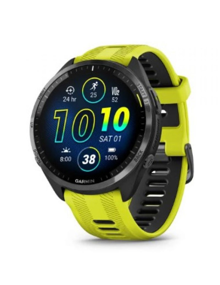 Zegarek sportowy garmin forerunner 965 jaskrawożółty