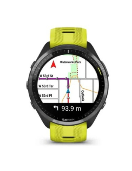 Zegarek sportowy garmin forerunner 965 jaskrawożółty