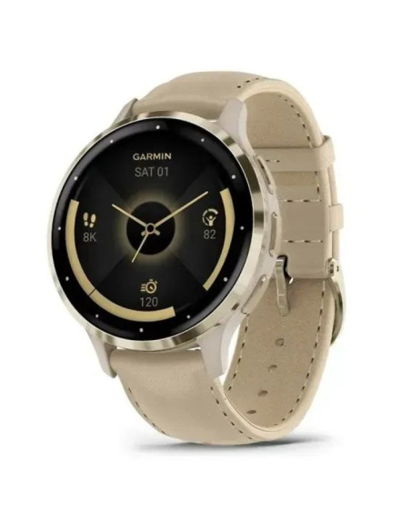 Garmin 010-02785-55 smartwatch / zegarek sportowy 3,05 cm (1.2") amoled 41 mm cyfrowy 390 x 390 px ekran dotykowy złoto wi-fi gp