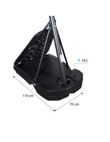 Kosz do koszykówki nils zdk520