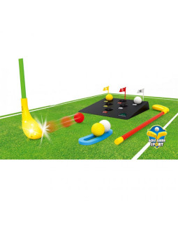 Gra golf - kij dołek piłeczka zestaw 3 szt. 71 164