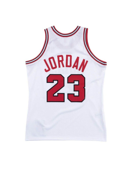 Koszulka meczowa mitchell & ness authentic michael jordan chicago bulls 1991-92 - ajy4lg19006-cbuwhit91mjo