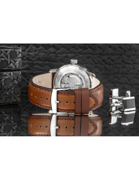 Zegarek męski zeppelin new captain's line automatic 8662-3 + box