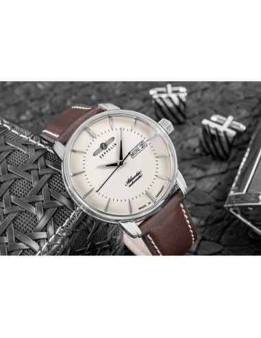 Zegarek męski zeppelin atlantic automatic 8466-5 + box