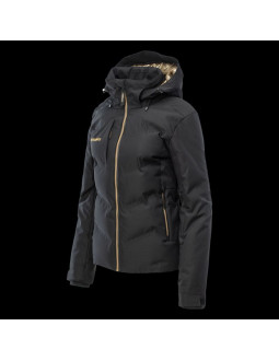 Damska kurtka zimowa pikowana certis w primaloft