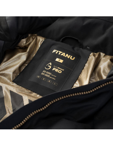 Damska kurtka zimowa pikowana certis w primaloft