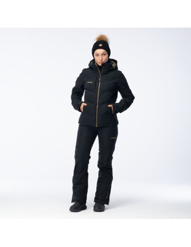 Damska kurtka zimowa pikowana certis w primaloft