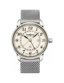 Zegarek męski zeppelin lz127 graf zeppelin gmt 7642m-5 + box