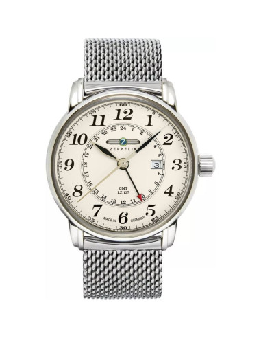 Zegarek męski zeppelin lz127 graf zeppelin gmt 7642m-5 + box
