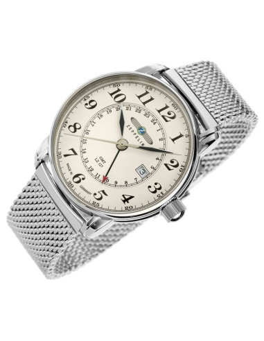 Zegarek męski zeppelin lz127 graf zeppelin gmt 7642m-5 + box