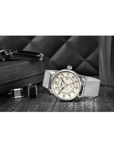 Zegarek męski zeppelin lz127 graf zeppelin gmt 7642m-5 + box