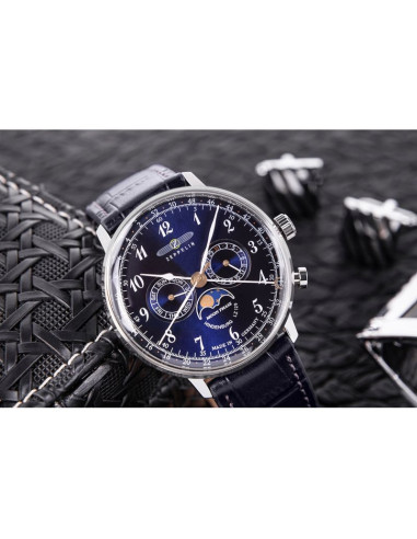 Zegarek męski zeppelin lz129 hindenburg 7036-3 + box