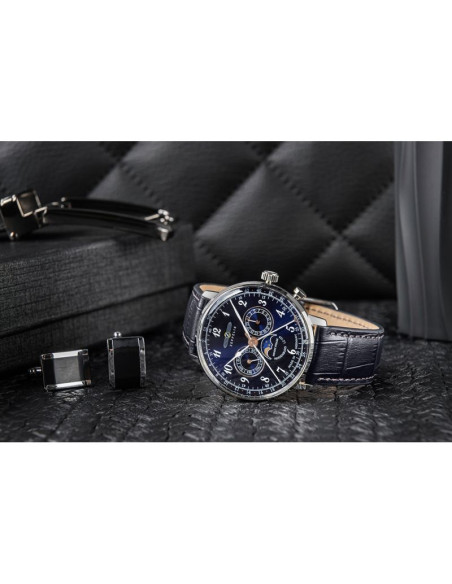 Zegarek męski zeppelin lz129 hindenburg 7036-3 + box