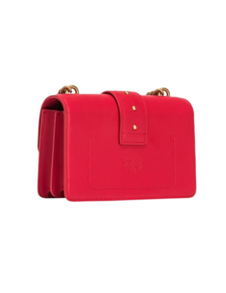 Torebka damska na ramię pinko mini love bag one simply red czerwona - 100059a0f1