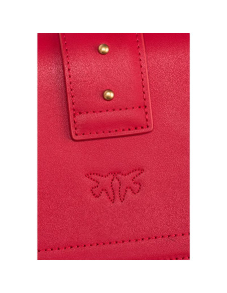Torebka damska na ramię pinko mini love bag one simply red czerwona - 100059a0f1