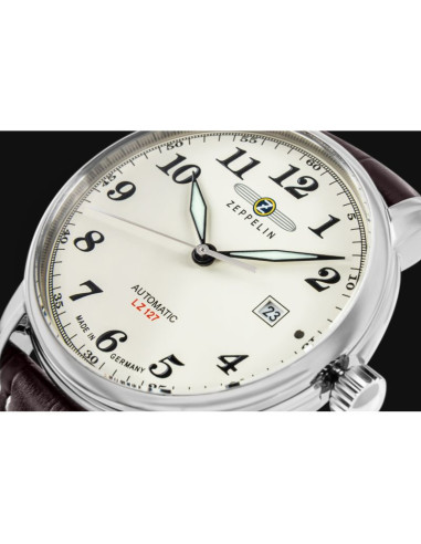 Zegarek męski zeppelin automatic lz 127 7656-5 + box
