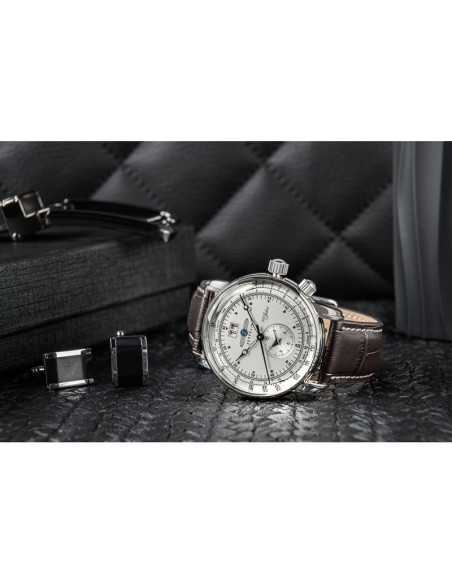 Zegarek męski zeppelin 100 yahre 7640-1 + box