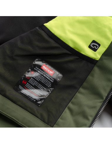 Męska kurtka ocieplana voral primaloft