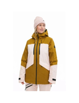 O'neill kurtka damska zimowa sportowa snowboard narty gtx recco różowa brązowa