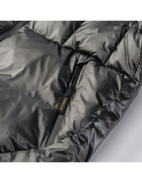 Damska kurtka ocieplana crule w