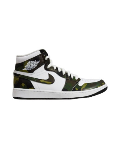 Buty sportowe męskie air jordan 1 high golf camo - dq0660-300