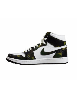 Buty sportowe męskie air jordan 1 high golf camo - dq0660-300 2