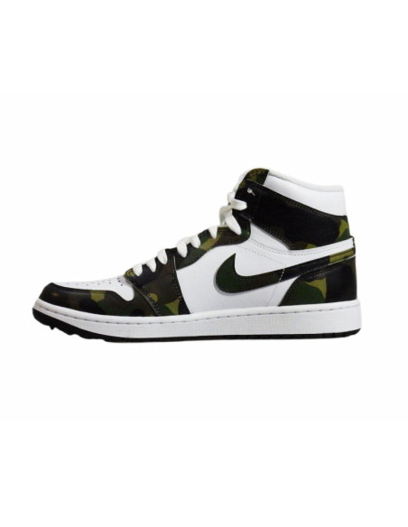 Buty sportowe męskie air jordan 1 high golf camo - dq0660-300