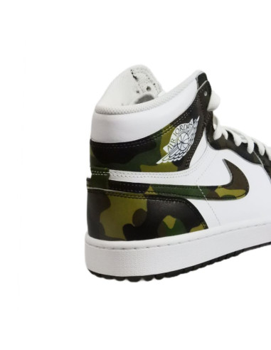 Buty sportowe męskie air jordan 1 high golf camo - dq0660-300