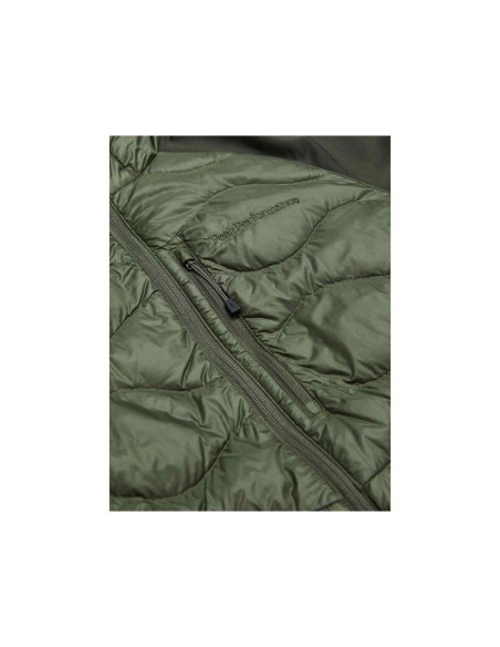 Kurtka peak performance m helium down hybrid hood zielony