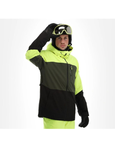 O'neill kurtka męska zimowa sportowa carbonite snowboard narty 10k zielona czarna