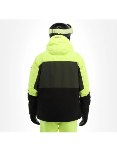 O'neill kurtka męska zimowa sportowa carbonite snowboard narty 10k zielona czarna