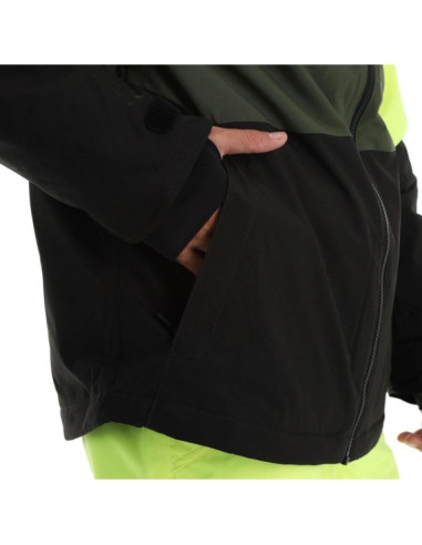 O'neill kurtka męska zimowa sportowa carbonite snowboard narty 10k zielona czarna