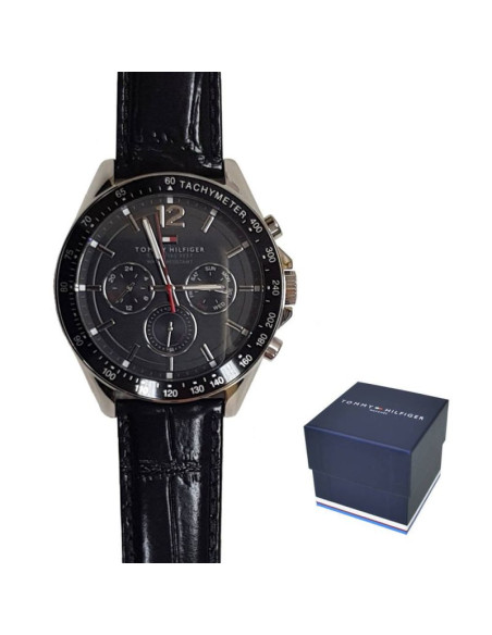 Zegarek męski tommy hilfiger luke czarny - 1791117