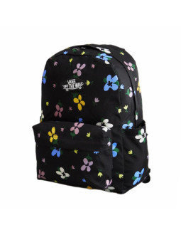 Plecak szkolny dziecięcy vans old skool grom backpack black / lavender - vn000h56daj1 2